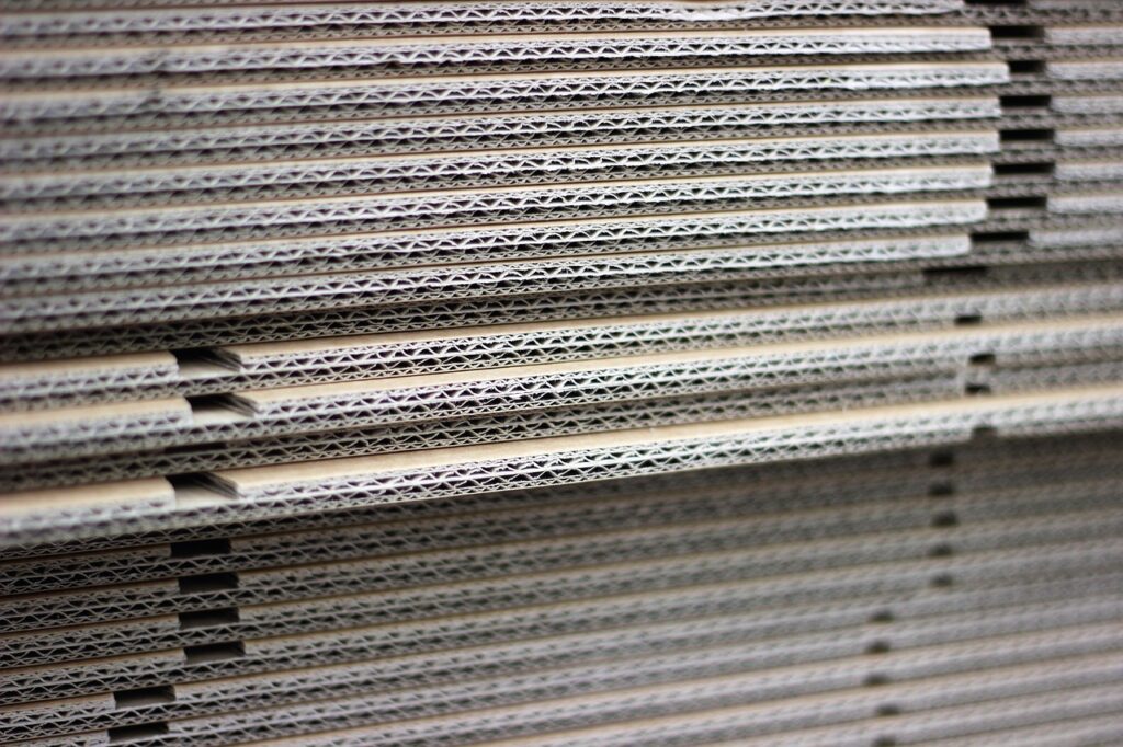 corrugated cardboard, carton, packaging